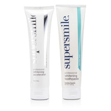 Load image into Gallery viewer, Supersmile Professional Whitening System: Toothpaste 119g/4.2oz + Accelerator 102g/3.6oz 2pcs - BrillianceWhitening LLC