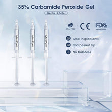 Load image into Gallery viewer, Teeth Whitening Kit, 5X High-intensity ColdLight LED Teeth Whitening Light, with 3.3mL Dental-grade Whitening Gel - BrillianceWhitening LLC